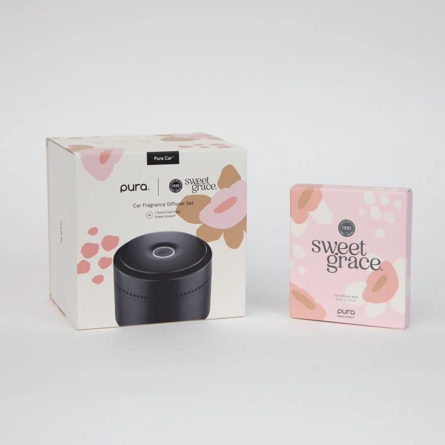 Bridgewater + Pura Car Diffuser Set with Sweet Grace - Image 2