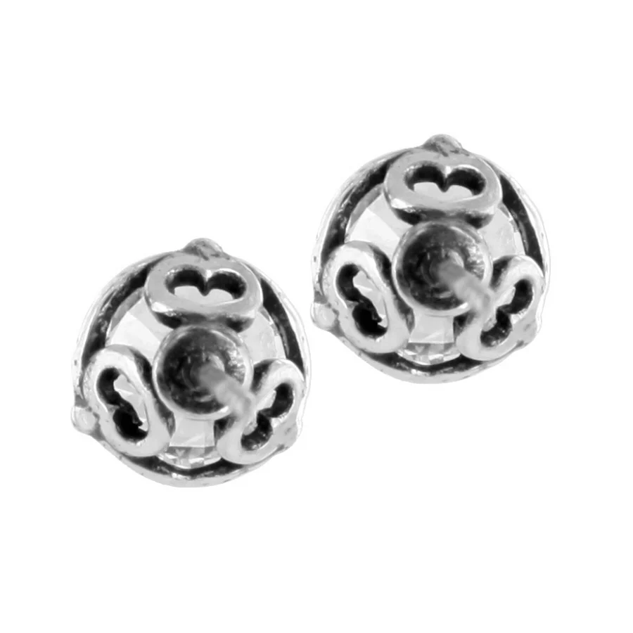 Brilliance 7MM Post Earrings - Image 3