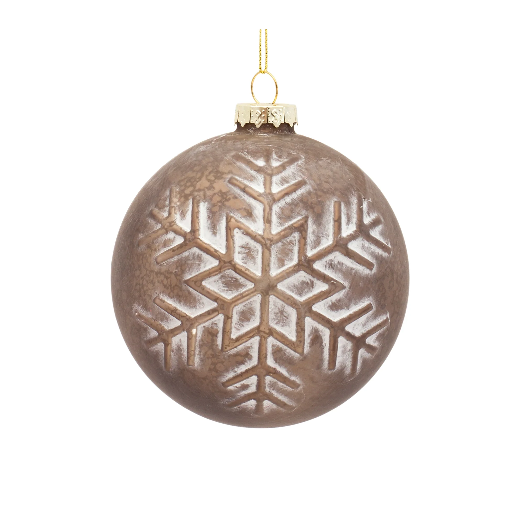 Bronze Glass Ball Ornament - Image 4