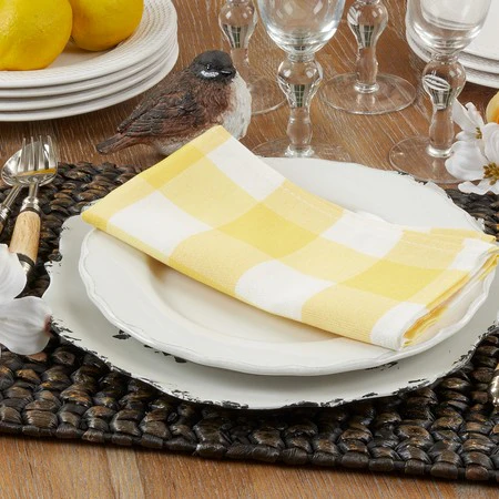Buffalo Plaid Napkin - Image 4