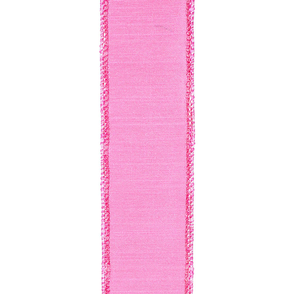 1-1/2 Inch Cabana Stripe Horizontal Dupioni Lux Wired Edge - Image 2