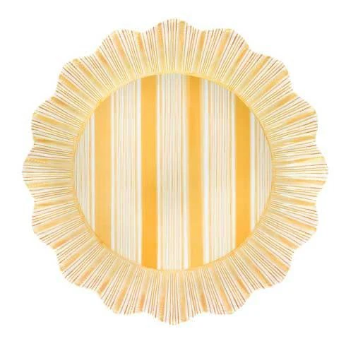 Cabana Stripe Melamine Dinner Plate - Image 5