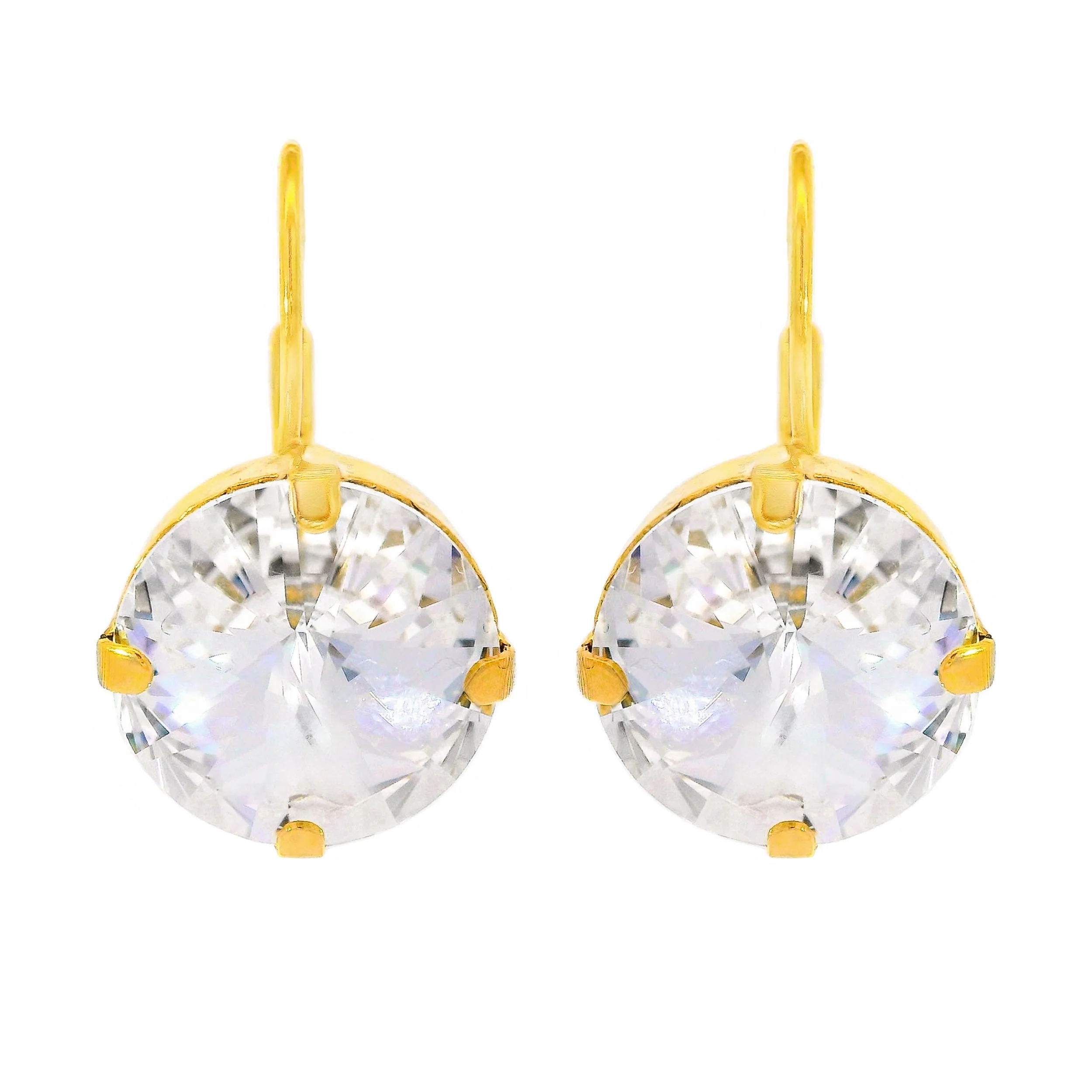 Caitlin Round Earrings