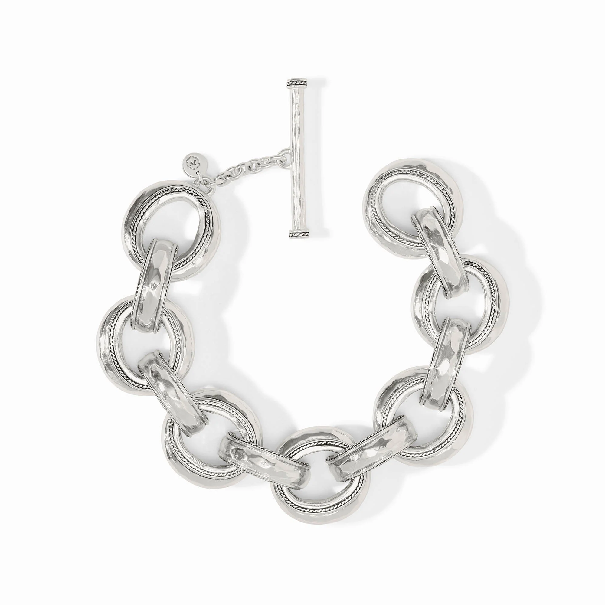 Cannes Demi Link Bracelet Silver - Image 2