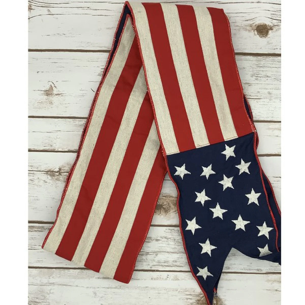 Canvas Stars and Stripes Banner