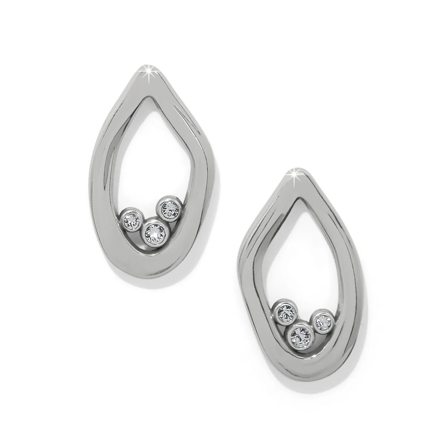 Cascade Lumina Silver Post Earrings