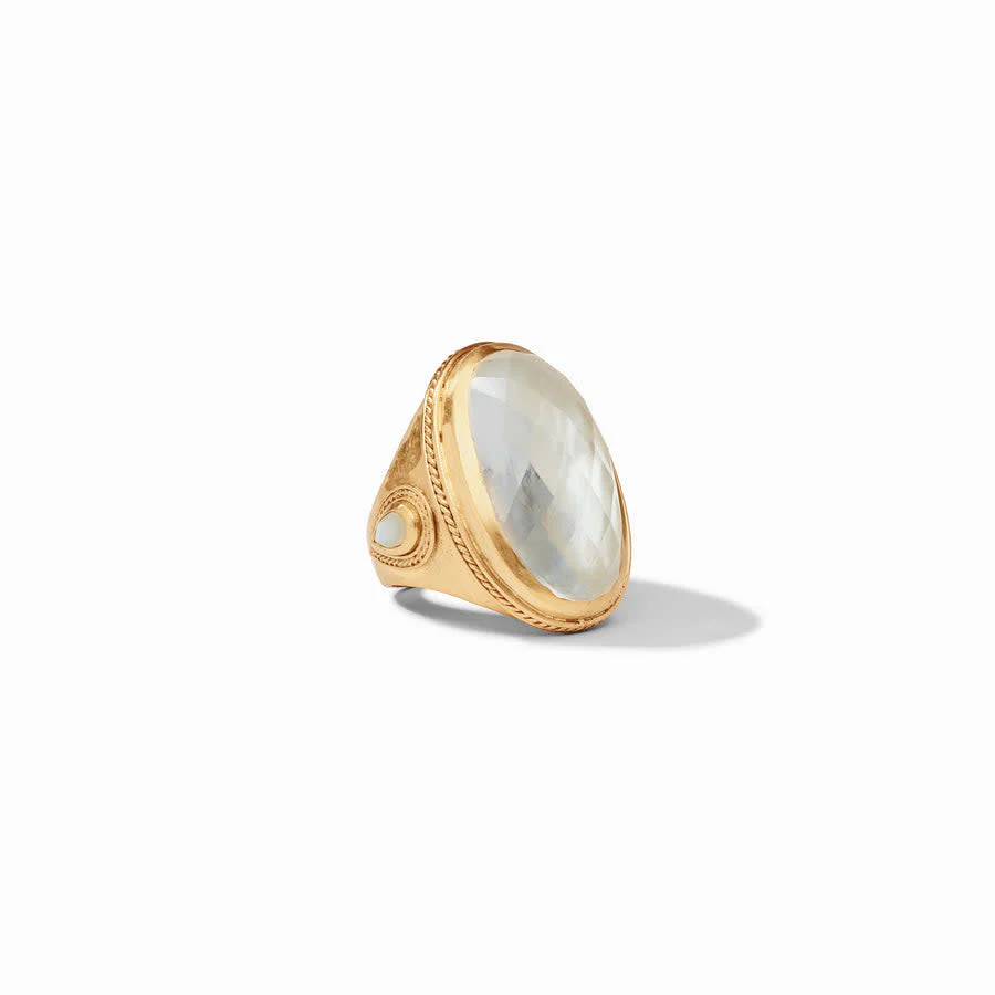 Cannes Statement Ring Gold - Image 18