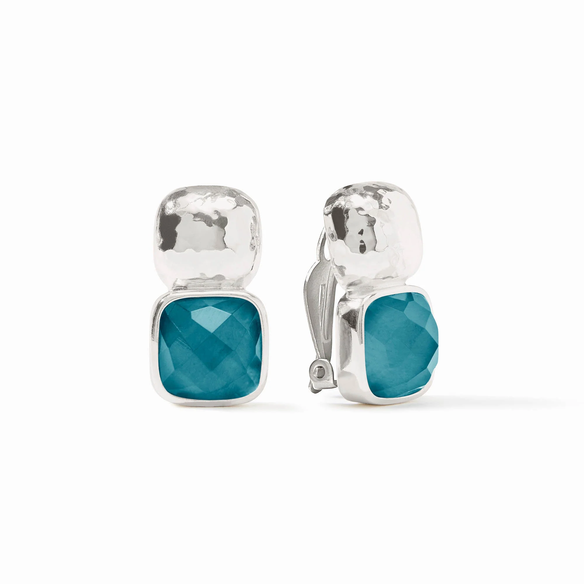 Catalina Clip - Iridescent Montana Blue