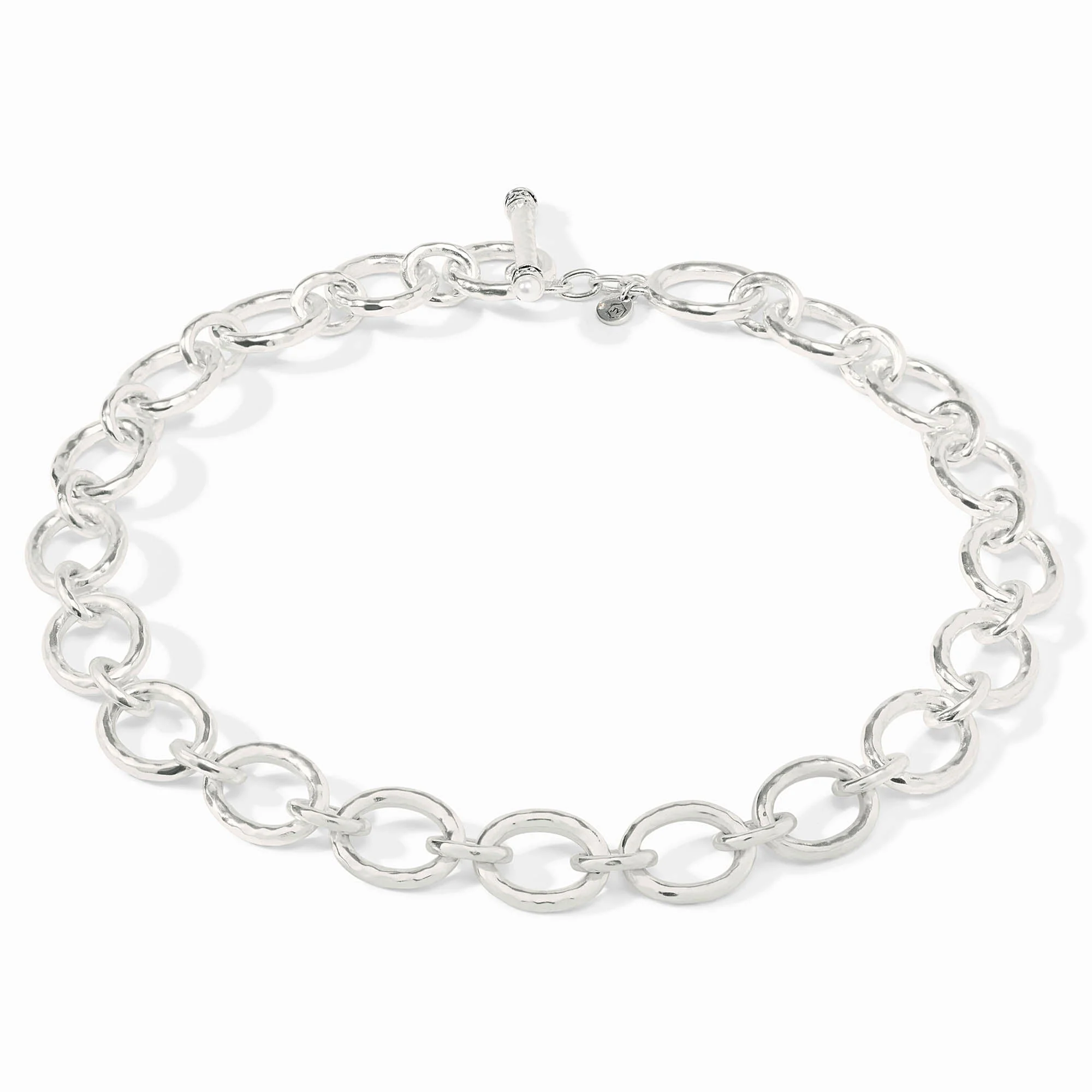 Catalina Demi Link Necklace Silver - Image 2