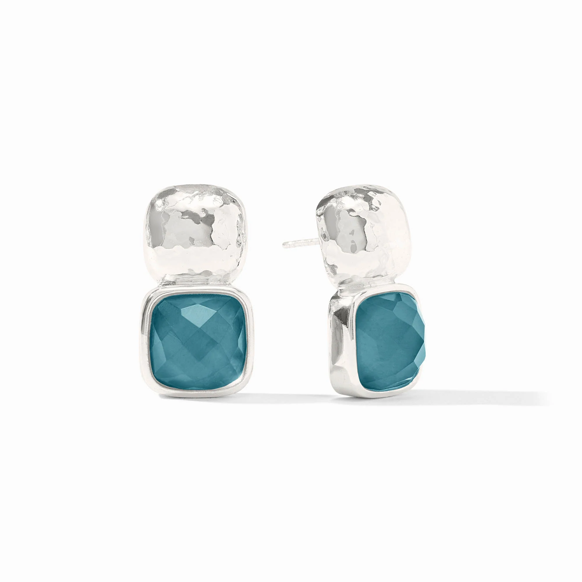 Catalina Earring - Iridescent Montana Blue