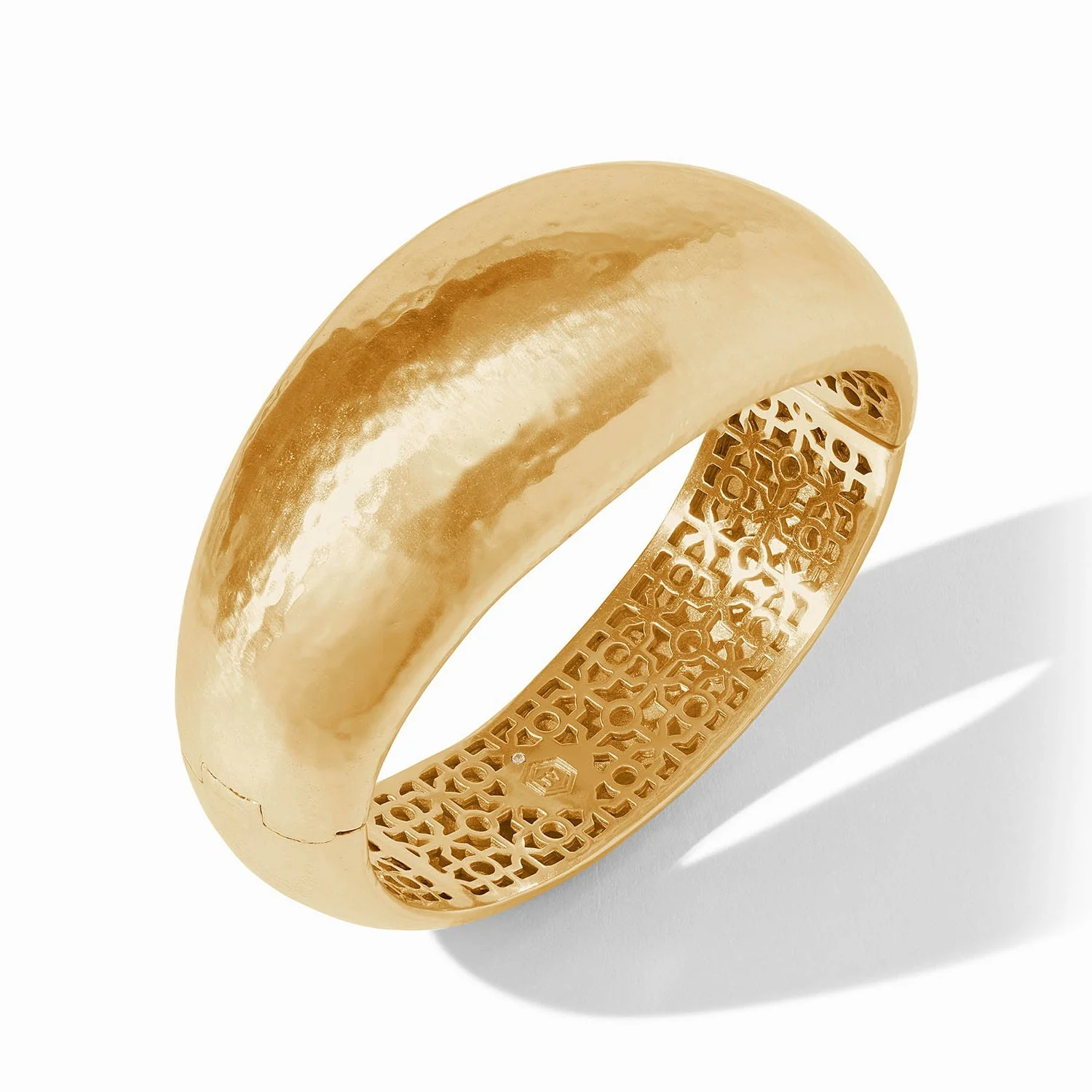 Catalina Statement Hinge Bangle Gold - Image 2