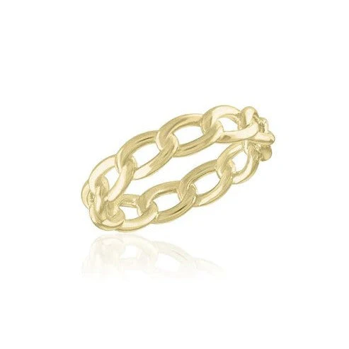 Chain Gold Layers Ring - Image 5