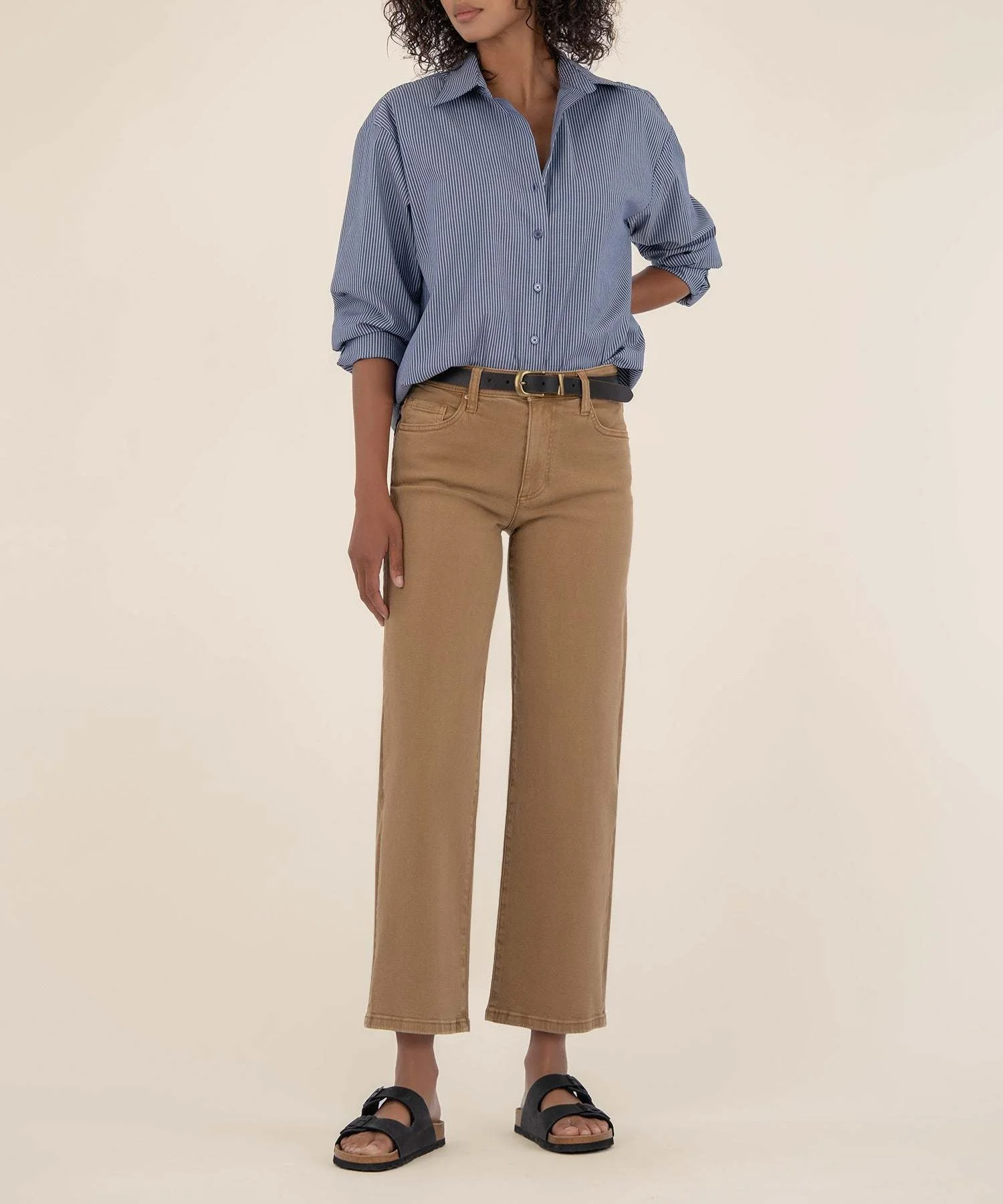 Charlotte High Rise Wide Leg With Regular Hem - Image 4