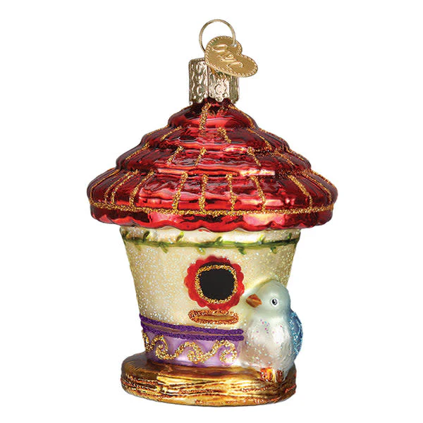 Charming Birdhouse Ornament - Image 2
