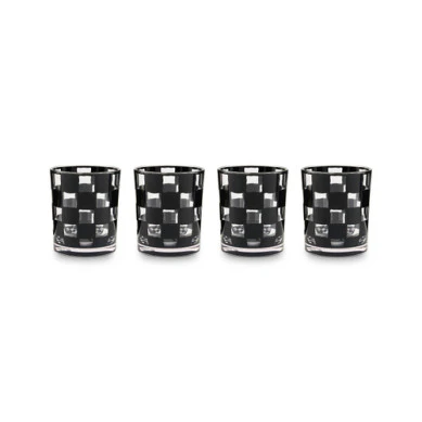 Check Acrylic Tumbler - Set Of 4 - Image 5