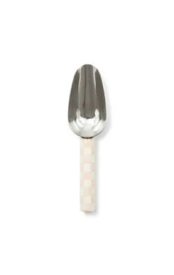 Check Enamel Scoop Small - Image 5