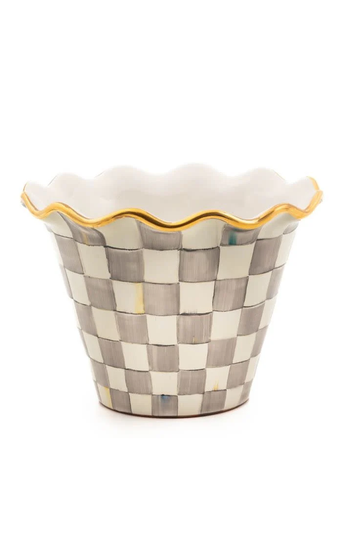 Check Garden Pot