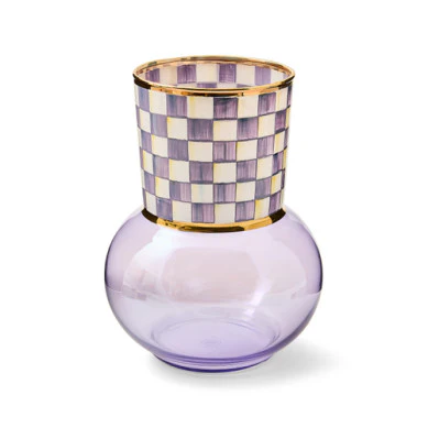 Check Glass Vase - Image 4