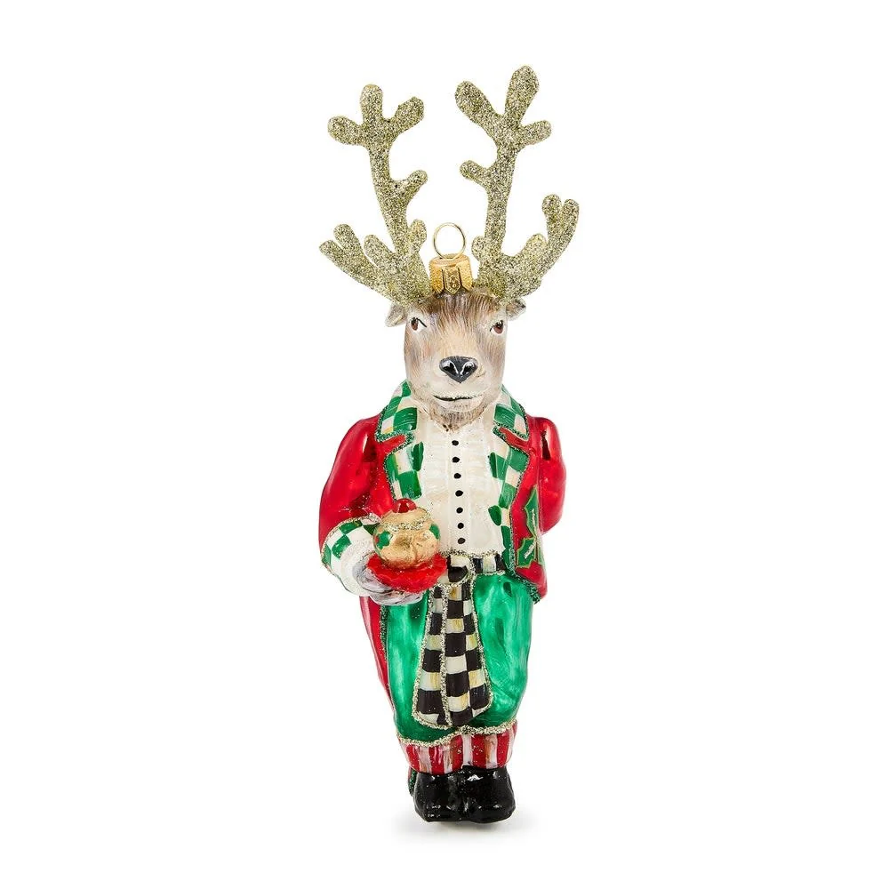Check It Out Reindeer Butler Ornament - Image 6