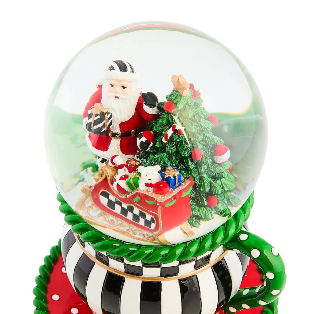 Check It Out Teacup Snow Globe - Image 2