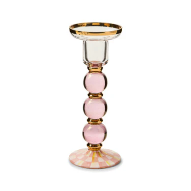 Check Large Glass Candlestick - Image 3