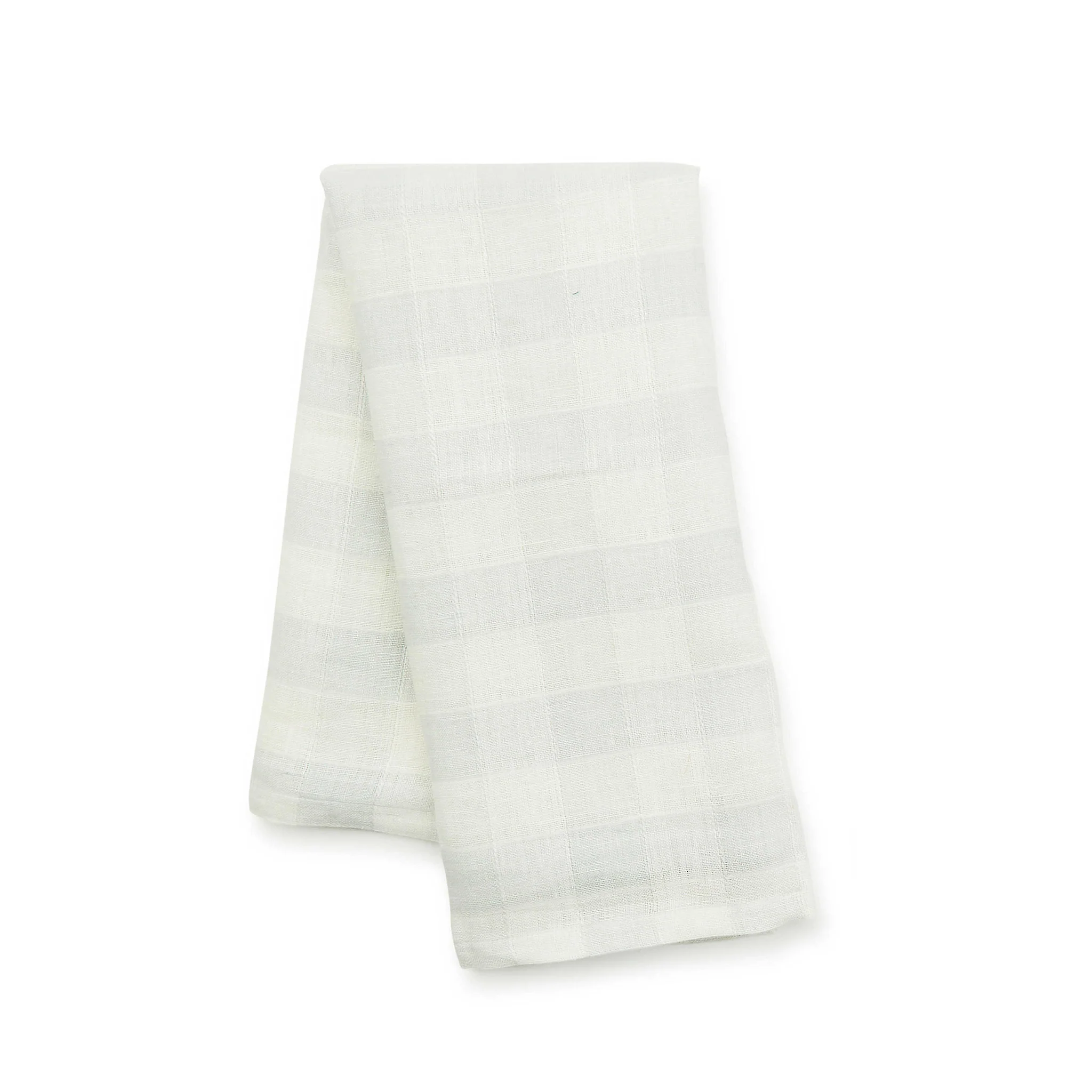 Check Linen Dish Towel - Image 3