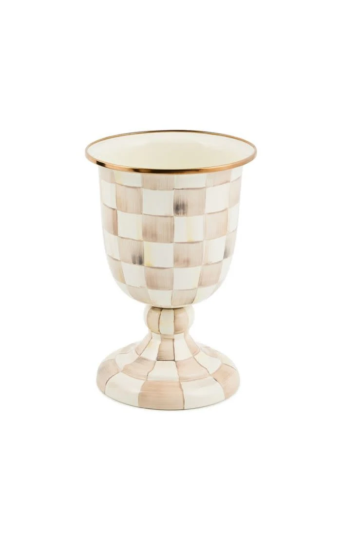Check Pedestal Vase - Image 3