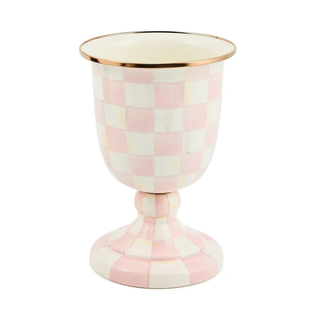 Check Pedestal Vase - Image 4