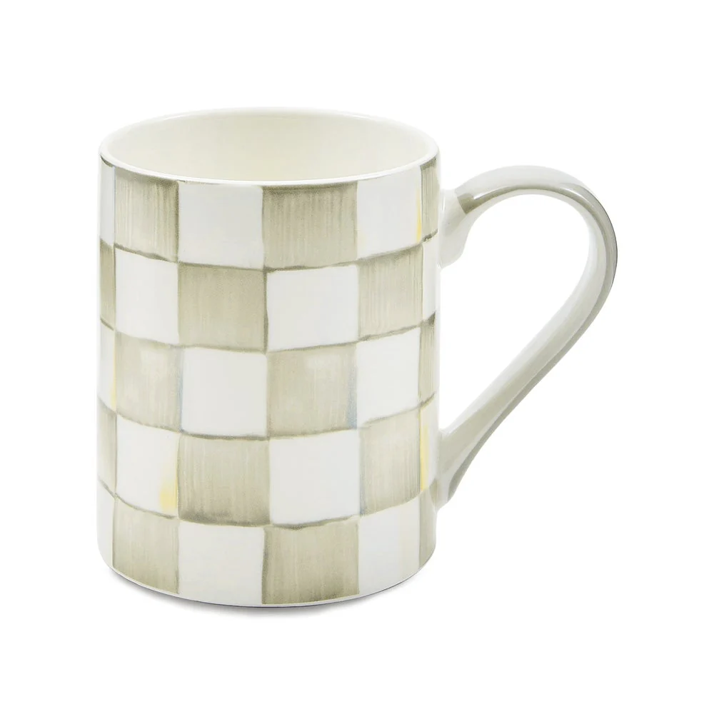 Check Porcelain Mug - Image 13