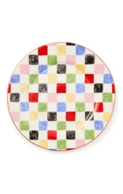 Check Round Platter - Image 7