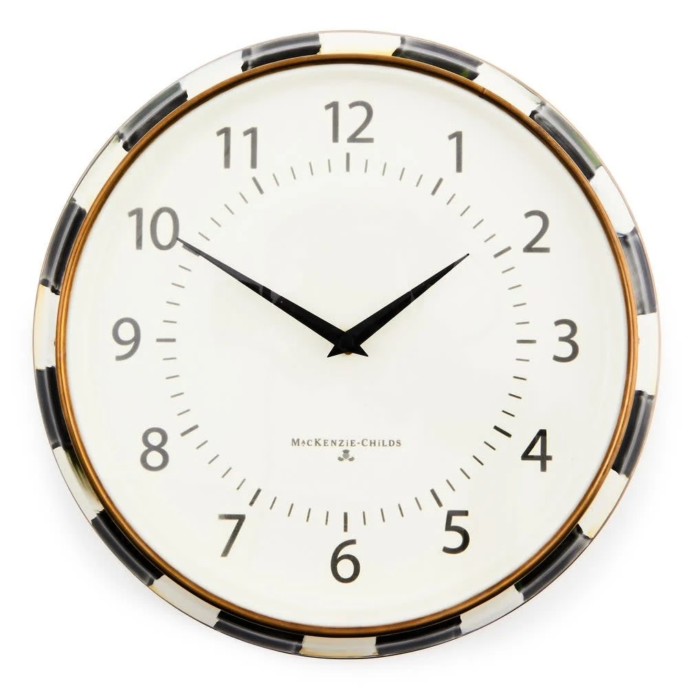 Check School Wall Clock - Image 3