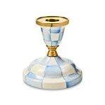 Mackenzie Childs Check Short Candlestick - Image 3