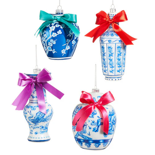 Chinoiserie Ornament - Sold Individually