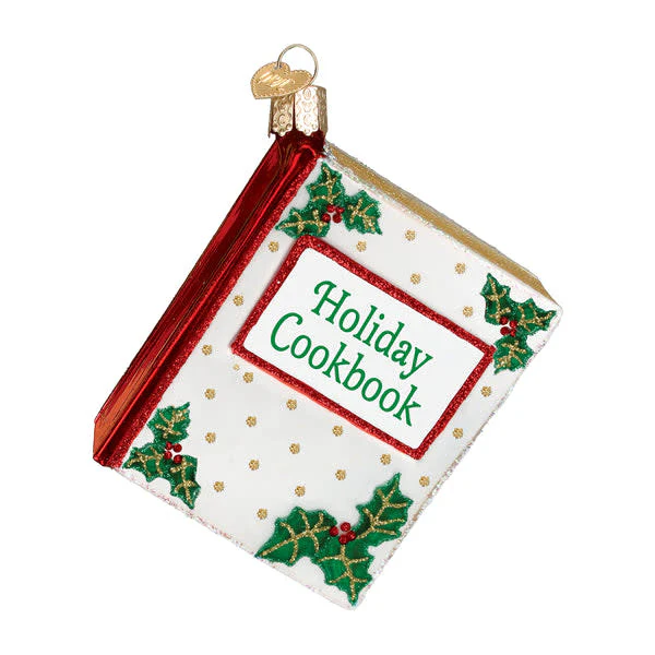 Christmas Cookbook Ornament - Image 2