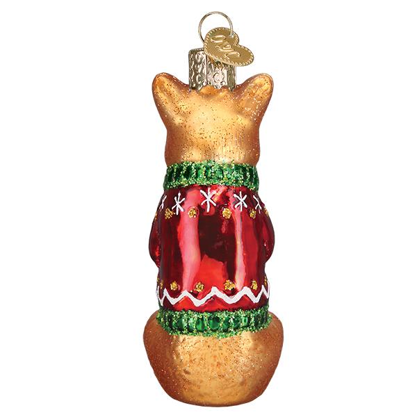 Christmas Corgi Ornament - Image 3