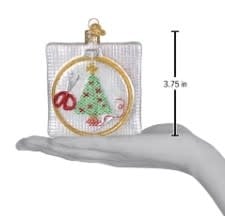 Christmas Cross Stitch Ornament - Image 3
