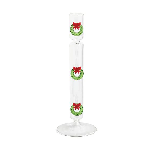 Christmas Glass Icon Candlesticks - Image 8