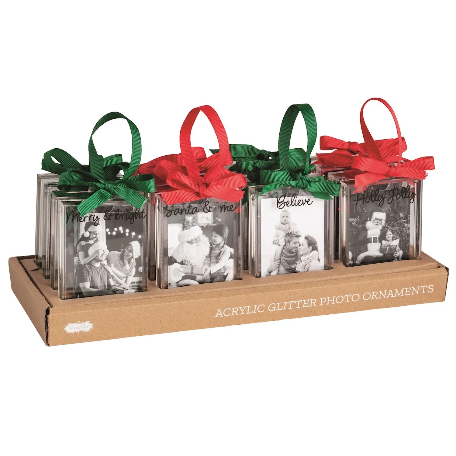 Christmas Glitter Photo Ornaments - Image 2