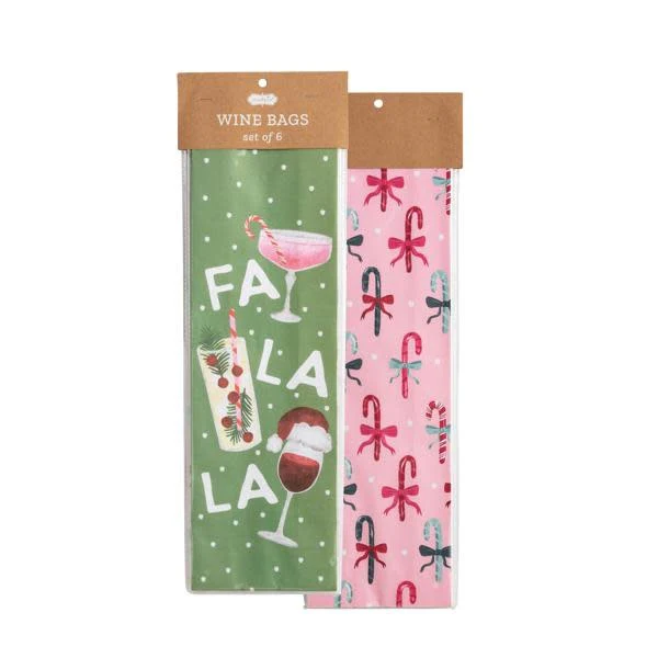Christmas Paper Wine Bag Sets - Image 4