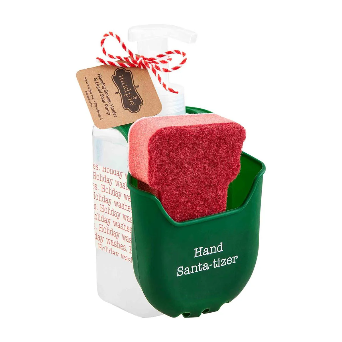 Christmas Soap & Sponge Caddy - Image 2
