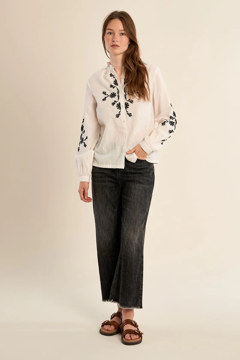 Cindy Ladies Woven Shirt - Image 5