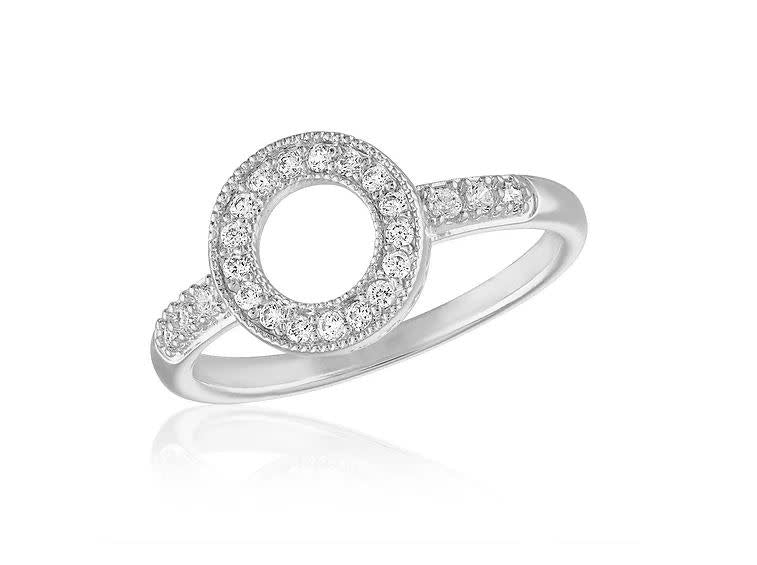 Circle CZ Stack Ring - Image 6