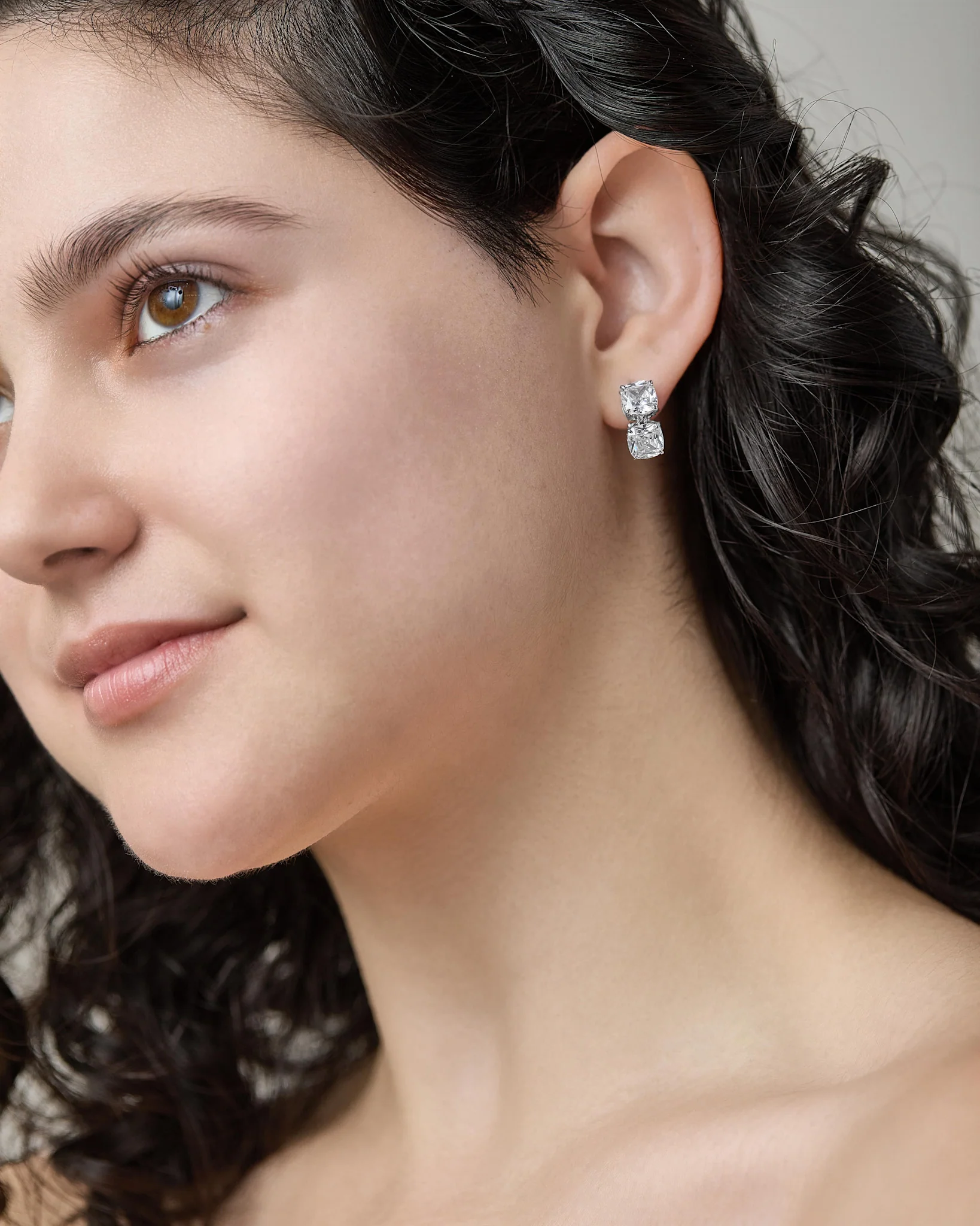 Clair Double Drop Earrings