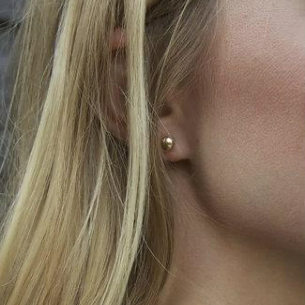 Classic 6mm Ball Stud - Gold - Image 2