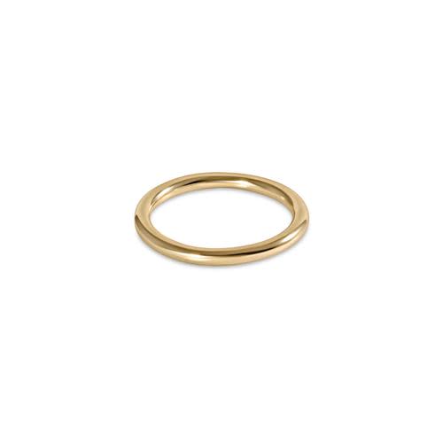 Classic Gold Band Ring - Image 4