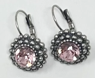 Classic Single Stone Earring Dot - Image 2