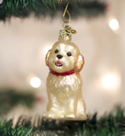 Cockapoo Puppy Ornament
