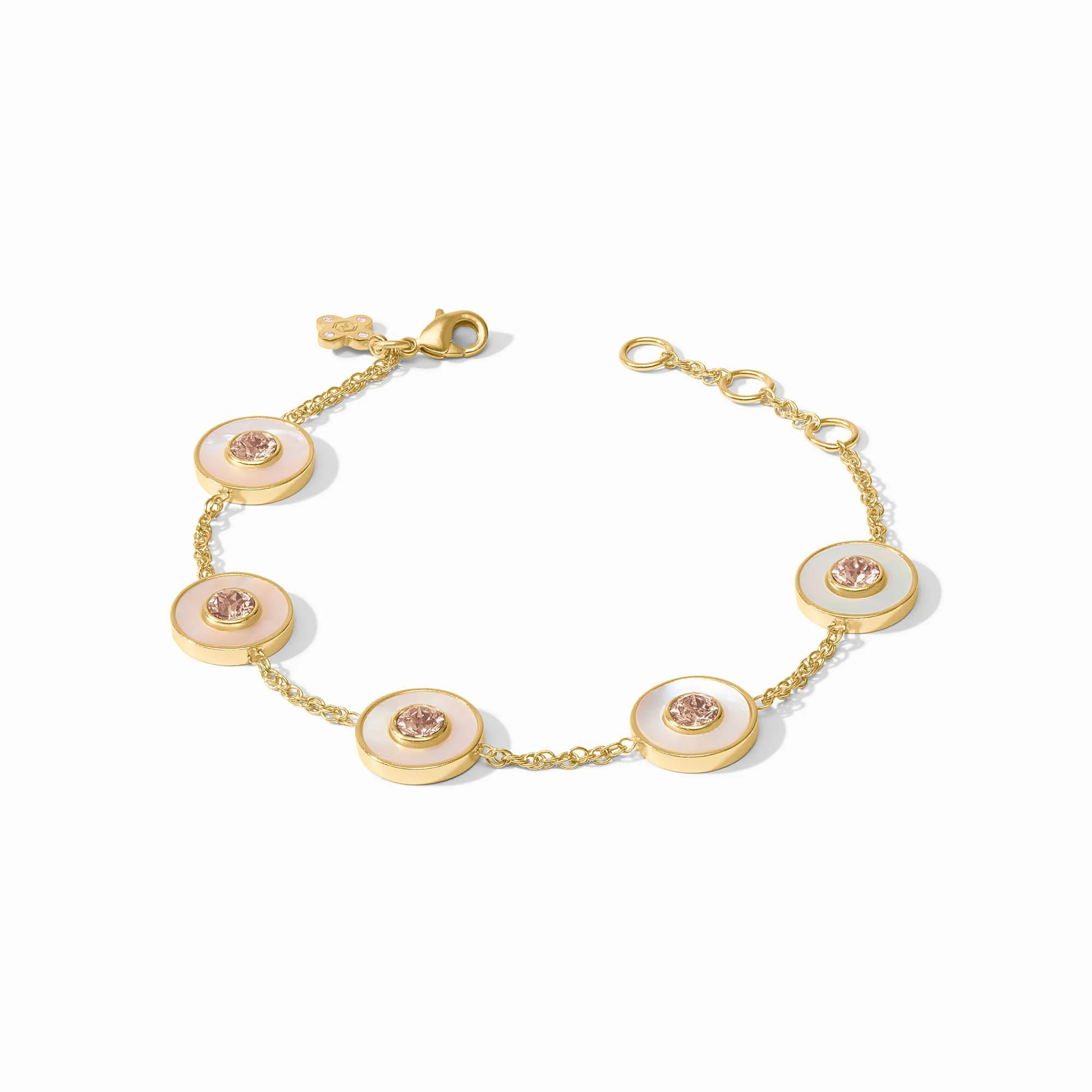 Colette Circle Delicate Bracelet Champagne