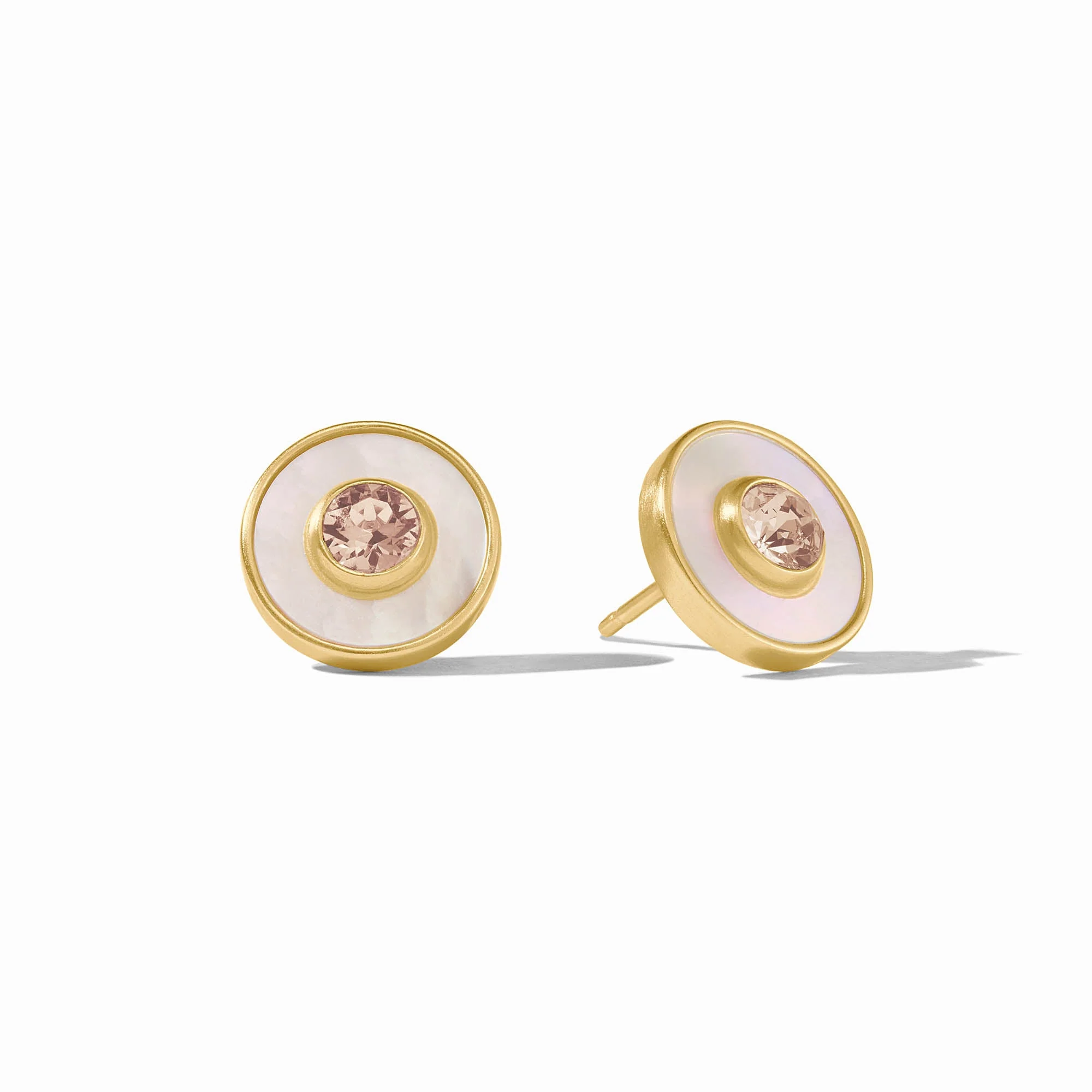 Colette Circle Stud Champagne