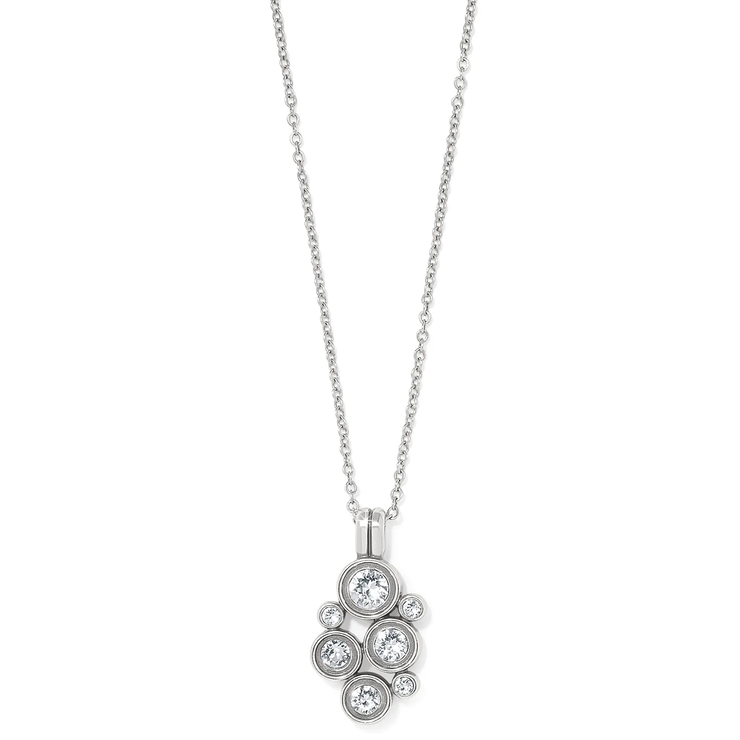 Constella Cluster Necklace - Crystal